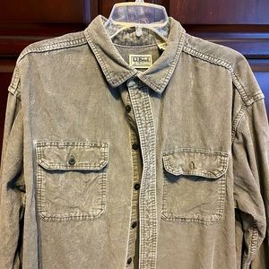 L.L. Bean Corduroy Button-up Shacket